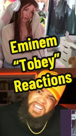 People’s reaction to eminem’s new song “tobey” 🗑️or🔥? #eminem #slimshady #eminemfan #tobey #reaction #reactioncompilation 