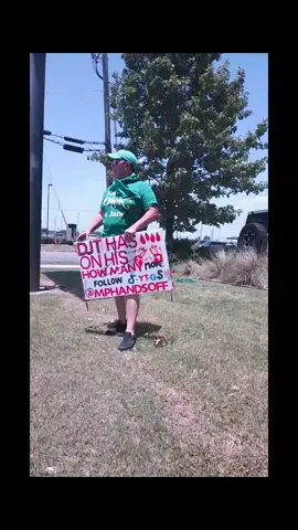 Today Lovefield Airport was busy as expected. Chick-f-A  manager didn't like me under the tree. Ok I'll walk the sidewalk louder✌🏼#wewontbesilenced #wecantgoback #wewontgoback #revoltatthepolls #overturnroevwade #fliptxblue #colinallred #jasminecrockett #dallastx #lgbtq #genxblue #blm #vets #mybodymychoice #mphandsoff #bidenharris2024saveamerica #bidenharris2024🇺🇸🇺🇸 #bluetsunami2024 