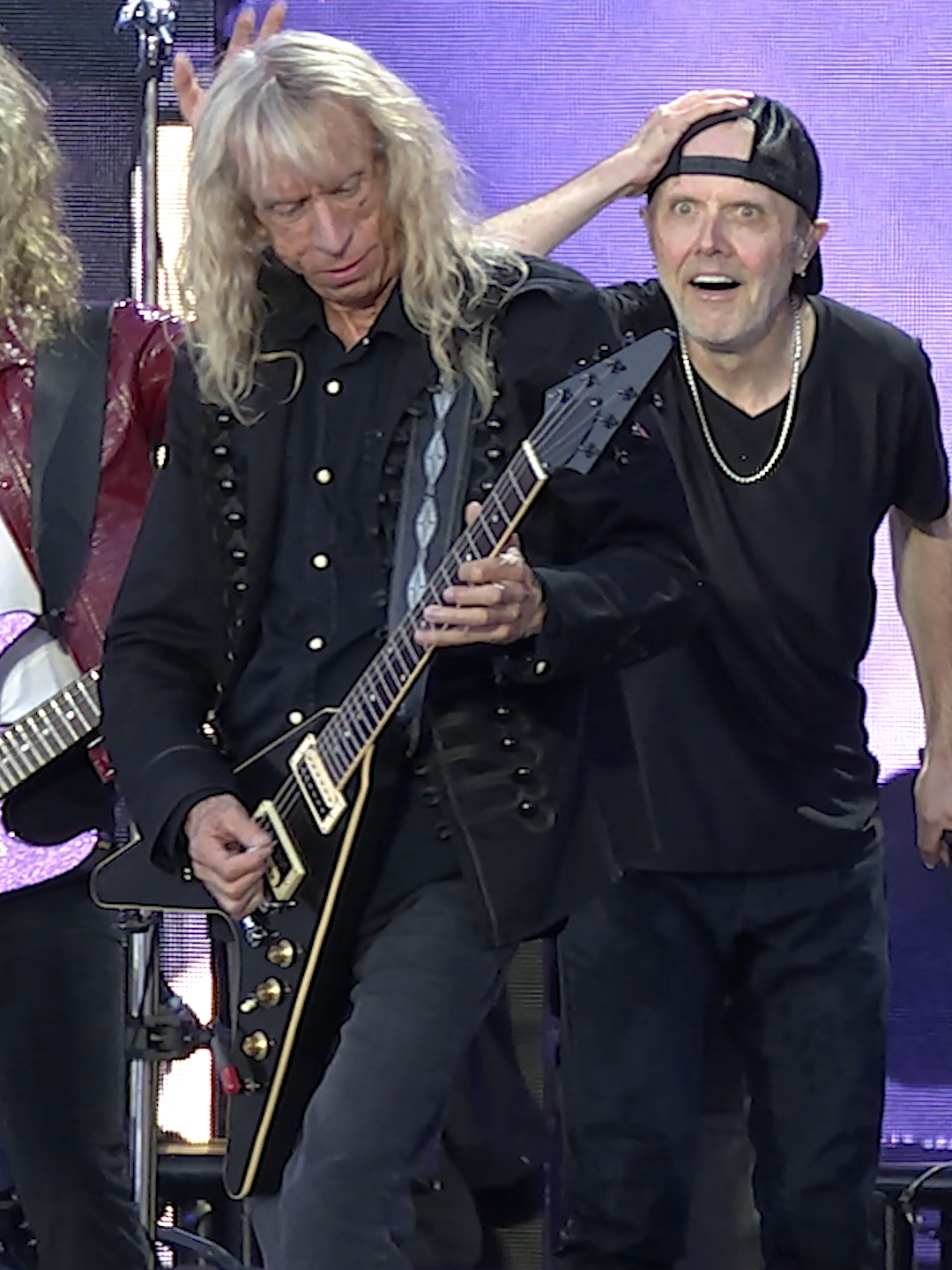 “My mother was a witch…” #MetallicaLive #AmIEvil #Metallica