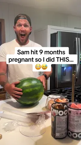 It’s worth celebrating, right?! 😏 She is crushing it!!! #danandsam #couplecontent #couplecomedy #couplehumor #pregnant #surrogate 