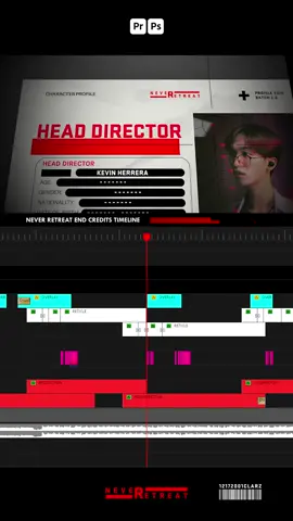 END CREDITS TIMELINE Never Retreat ©2024 @Ronalddddd  @히로빈치🌸🖤  @TGChap  #fyp #fypシ #foryou #viral #foryoupage #tiktok #fy #trending #premierepro #photoshop #endcredits 
