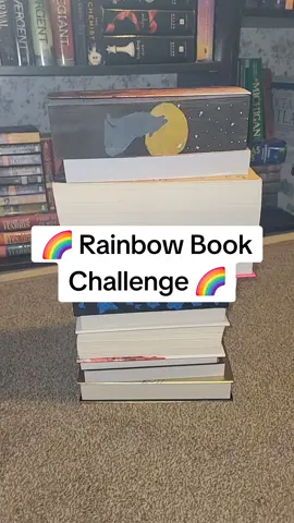 Such a fun challenge 🌈 thanks for the idea @Mirisa✍️📖💕  #BookTok #booktoker #booktokfyp #rainbowbookchallenge #rainbowbooks #bookchallenge #booktoktrend #trending 