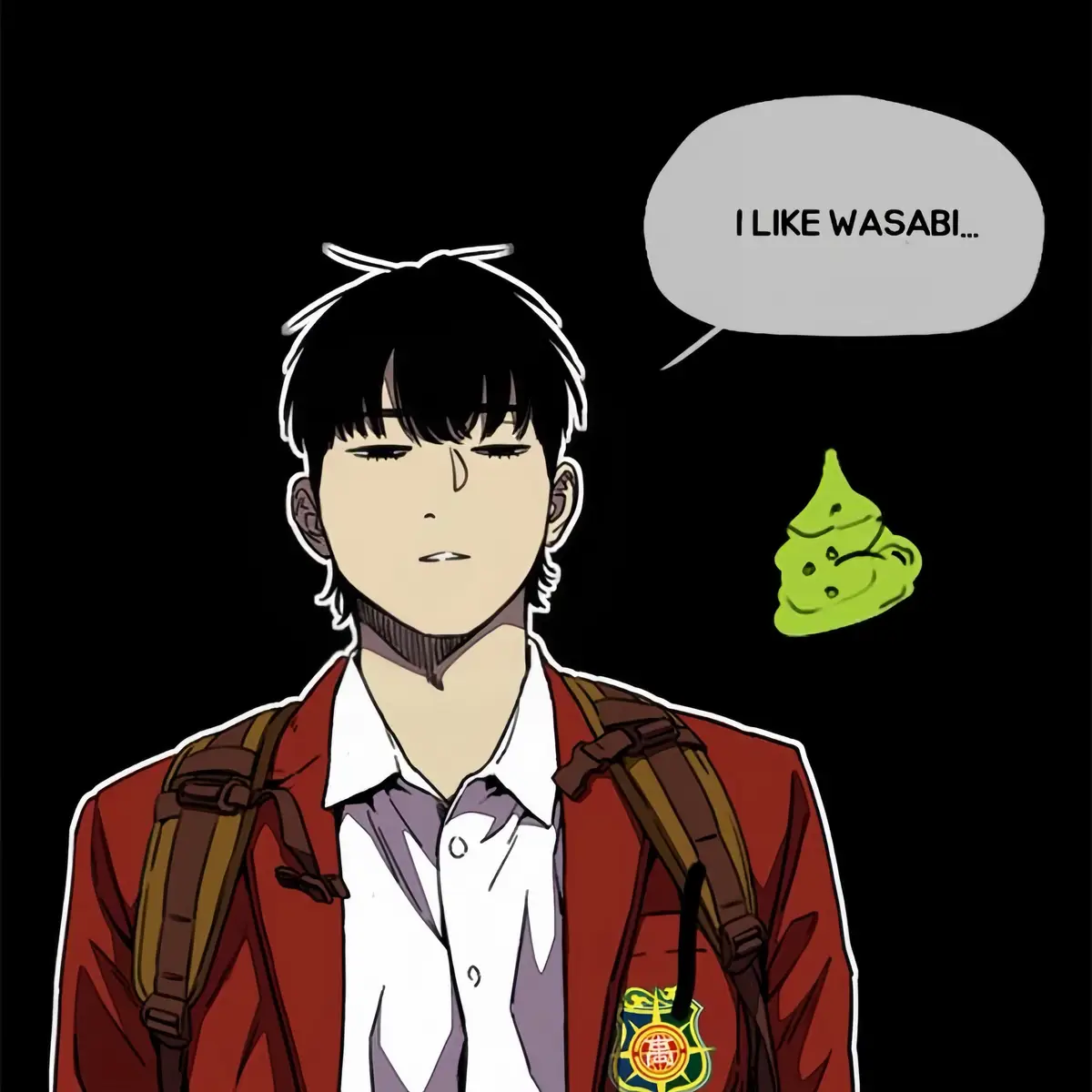 wasabi man >> #windbreaker #windbreakerwebtoon #jayjo 