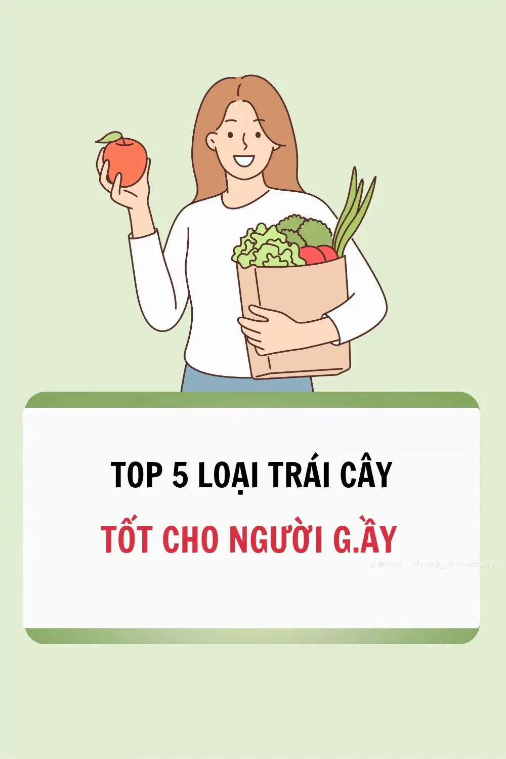 Một số loại trái cây tốt cho người gầy #renluyenbanthan #gym 