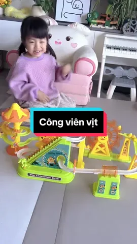 Đồ chơi công viên vịt đu quay có nhạc đèn vui nhộn ( sẵn pin) #xuhuongtiktok #dochoi #dochoihaiyen34 