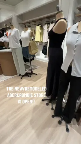 the remodeled Abercrombie is open at mayfair!!    p.s. i can’t go back or i’ll buy the whole store!  @abercrombie #abercrombienewstore  #boldcolors #abercrombieyellowdress #shopwithme #weddingguestdress #traveloutfits 