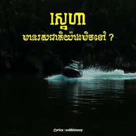 TEP PISETH - LOVE TASTE ( តើស្នេហាមានរស់ជាតិយ៉ាងម៉េចទៅ..? ❤️‍🔥 )  #teppiseth #lovetaste #lyricsvideo #foryou #sksproed 