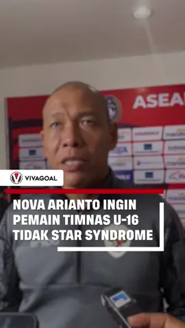 Nova Arianto berharap pemain Timnas U-16 tidak mengalami star syndrome, karena star syndrome dapat mempengaruhi masa depan pemain Timnas U-16. Kalo menurut Vivamania gimana?🤔 ---------------------------- Dapatkan promo potongan harga dari brand sepatu futsal lokal di Vivasports, klik link di bio ya, Vivamania🙌 #timnas#timnasindonesia#timnasday#indonesia#shintaeyong#NovaArianto#pssi#vivagoal