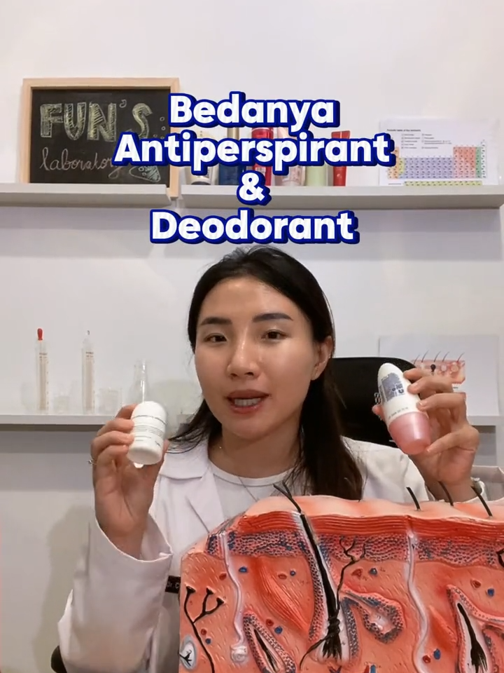 perbedaan antiperspirant dan deodorant! #funskincare #antiperspirant #deodorant