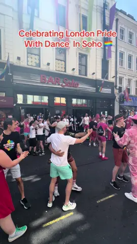 Celebrating London Pride With Dance In Soho 🏳️‍🌈 #londonpride2024 #londonpride #gaytiktok #gaypride #pridedance #pridetogether #soho #dancingqueen #lgbtq #LoveIsLove #pride2024 #fyp 