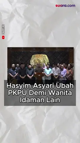 Eks Ketua Komisi Pemilihan Umum (KPU) RI Hasyim Asy'ari sengaja mengubah Peraturan KPU terkait larangan menikah sesama penyelenggara Pemilu. Dalam putusan kasus tindak asusila Hasyim terhadap anggota panitia pemilihan luar negeri (PPLN) Den Haag CAT, DKPP menyebut Hasyim terbukti mengubah aturan tersebut guna mengincar CAT sejak awal. DKPP menyebut Hasyim sengaja menyusupkan kepentingan pribadi dalam menjalankan tugasnya sebagai penyelenggara pemilu.