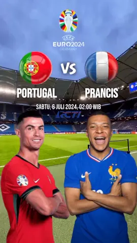PORTUGAL vs PRANCIS di Perempat Final Euro 2024 #EURO2024 #portugal #france #football #rcti #tiktokindonesia #fypシ゚viral 