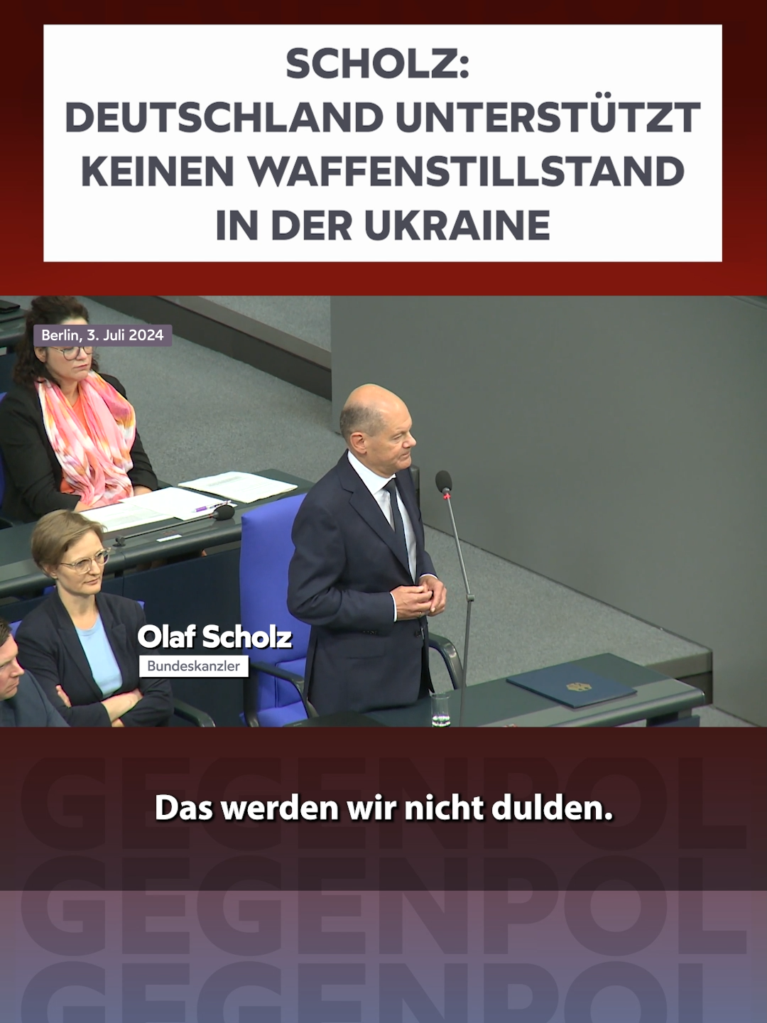 #gegenpol #shorts #scholz #olafscholz #deutschland🇩🇪 #germany #bundestag #zelensky #putin #ukraine #russland #frieden #politik #news #nachrichten #geopolitik