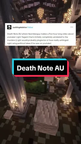 Death Note AU where hbomberguy makes a five hour long video about youtuber Light Yagami that's initially completely unrelated to the murders (Light would probably plagiarize or have really unhinged right-wing political takes if he was on youtube) #qna #tumblr #relatable #longervideos #funny #storytime #deathnote #au #fanfic 