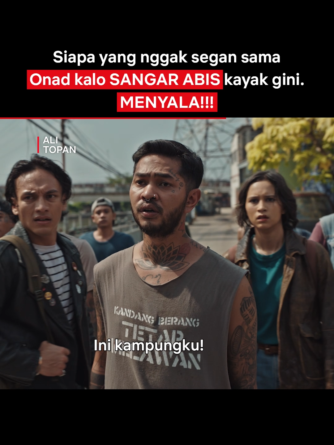 Yang punya kampung nih bos! #Netflix #AliTopan #JefriNichol #Lutesha #OnadioLeonardo #AxelMatthewThomas #FilmIndonesia