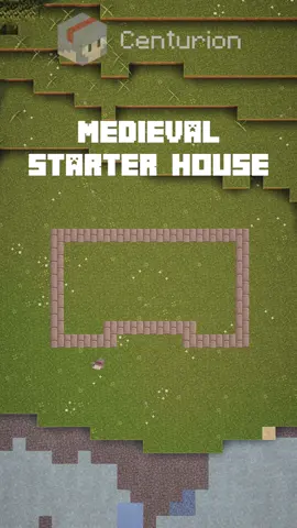Medieval Starter House in Minecraft #Minecraft #minecraftbuilding #minecrafttutorial #minecraftideas 