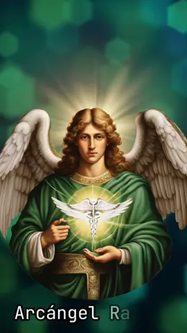 Arcángel Rafael 🪽⚕️#energia #universo #espiritualidad #sanacionespiritual #fyp #foryou #arcangel #arcangelrafael #angeles #dios #amor #salud #saludybienestar 