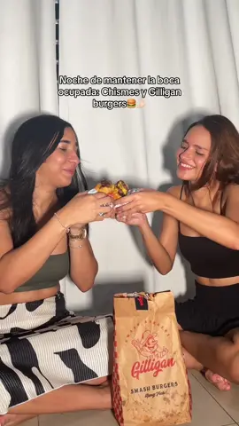 alguien me dice si hay mejor sensación que comer rico? y más si son los hamburgers de @Gilligan Burgers🍔❤️ cual es su favoritoo?  #burgers #girlsnight #fyp #viral #gilligan #hamburgers #girls #gilliganburgers #DinnerIdeas 