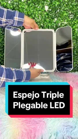 Descubre la luz perfecta para cada detalle con nuestro Espejo LED Triple Plegable (FZ-685). Diseño innovador y funcionalidad excepcional para realzar tu belleza desde todos los ángulos. ¡Ilumina tu rutina de belleza con elegancia y precisión! 🪞💄