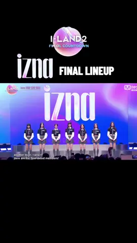 iland2 IZNA Final Debut member  #iland2 #mnet #koko #jeemin #jungeun #jiyoon #sarang #mai #saebi #blacklabel 