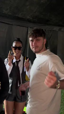 Caught up with @cassö at Longitude💚 Hope yous are loving our new track Zeros 🫶  #jazzy #casso #headieone #zeros #longitude #newmusic #fyp #songofthesummer
