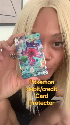 Nerds everywhere is gonna wanna add this to thier wallet with this Gengar Pokemon credit card sticker cover! Perfect for all of you pokemon fans, its durable and they have other versions so you can get your favorite pokemon. #pokemon #gengar #ttsacl #animeedit #creditcardcover 