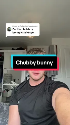 Chubby bunny challnege #chubbybunny #challenge #funny #laugh #fyp #foryoupage 