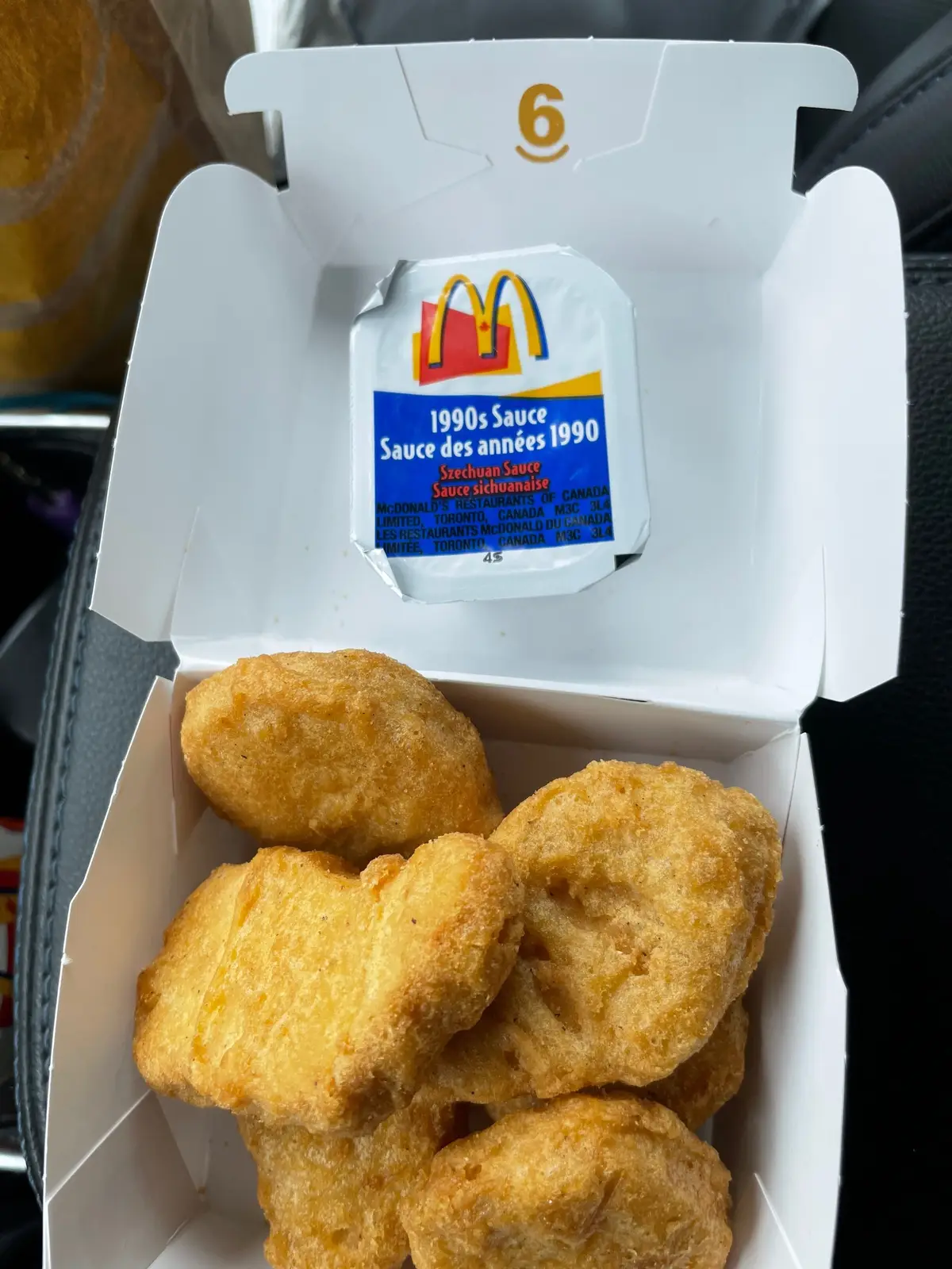 They brought back the Szechuan sauce at McDonalds and it is delicious! #mcdonalds #sezchuan #mcnuggets