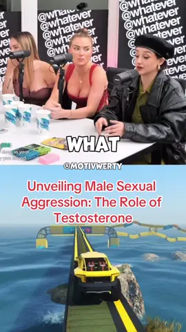 Male is more aggressive? #whatever #whateverpodcast #trending #whateverpodcastclips #motivwerty 