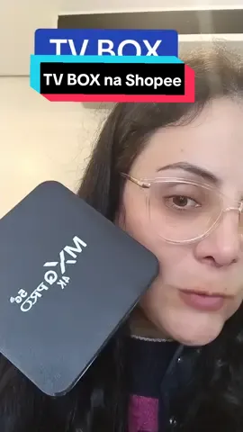 TV Box na Shopee. #tvbox #tvboxandroid #tvbox4k #conversordigital #shopee 
