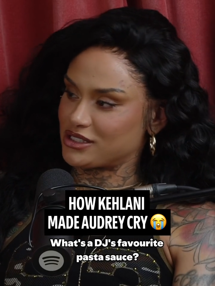 Kehlani's got jokes 😭😅 Watch the full chat between Tolly T, Audrey and Kehlani by searching @The Receipts Podcast  on Spotify #kehlani  #dadjokes #thereceiptspodcast #fyp