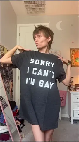 Best perchase ever #sorryicantimgay #bestshirtever #softasf #shirt #gay #loveit #mysticalmckay #themysticalexperience #mysticalyogimckay 