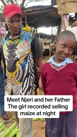 Valery Njeri, the pupil who was captured in the trending video last night at Jomoko Market in her uniform was selling maize to support her family. Her father, Henry Gichango, struggles financially. To help, call 0707143374. #OccupyEverywhere #fyp #RevolutionNoworNever 