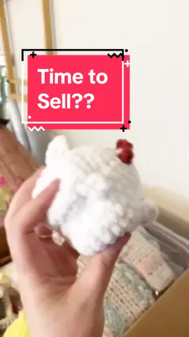 I would be the only crochet-dedicated vendor in 2026, since we didnt have any for the last three years, either. #crochet #amigurumichicken #chickenbutts #ami #crochetvendor #SmallBusiness 