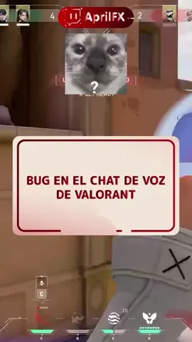 Bug en el chat de voz de Valorant, a alguien más le pasó? #Valorant #valo #valorantclips #valorantfunny #valorantmemes #valorantgracioso 