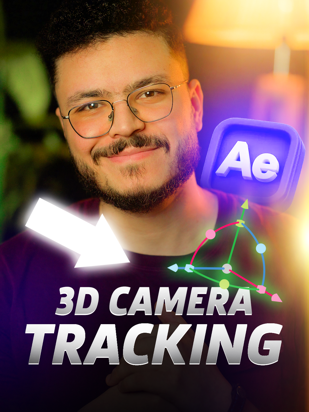 اوضح في هدا الفيديو طريقة عمل  3d tracking camera in after effects #filmmaking #videoediting #viral #مونتاج #الجزائر #aftereffects #capcut