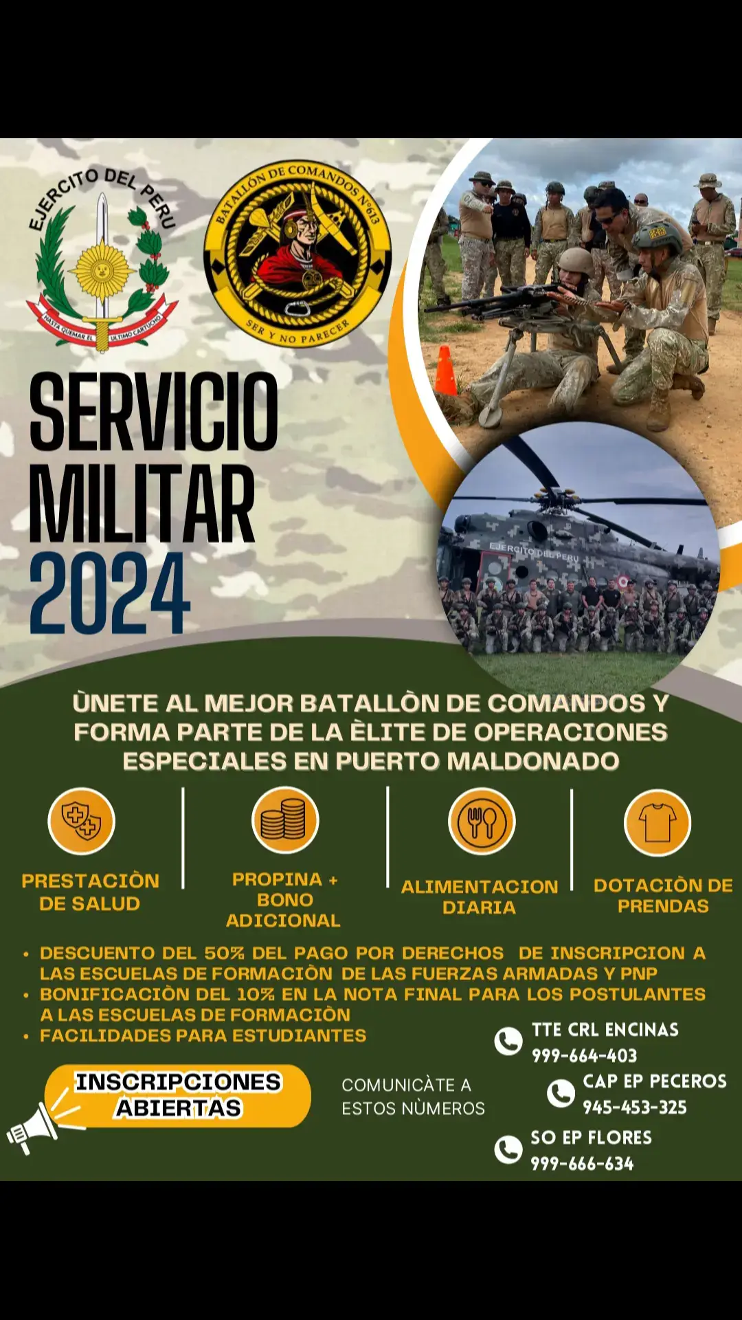 ven y se parte de tu ejército 🪖⚡ #militar #ejercitoperuano🇵🇪 #serviciomilitar #comando