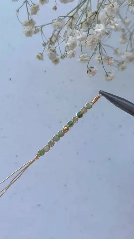 Making green aventurine ring 💚  #aventurine #greenaventurine #handmadejewelry #ringmaking #jewelrymaking #jewelrymakingtutorial #crystalring #rings #foryou 