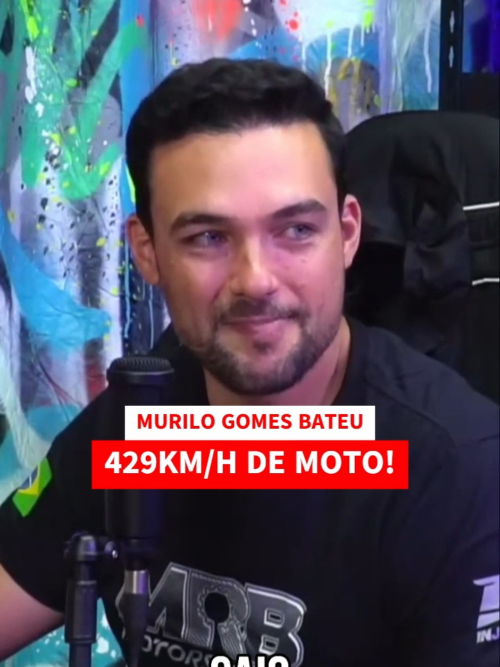 Murilo Gomes bateu 429KM/H de moto! #foryou