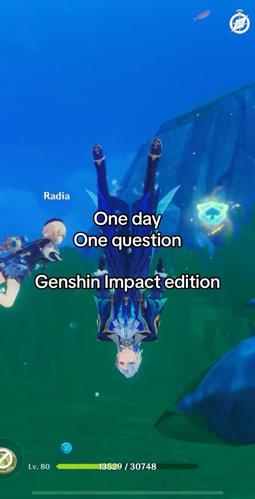 Day 14 💚 Follow me for more Genshin Impact content 🫶 {#fyp #fypシ #foryou #pourtoi #genshin #GenshinImpact #gi #onedayonequestion #onedayonequestiongenshin #1day1question}