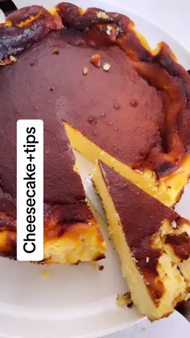 Receta en el video anteior.  Es wow!!!  #saborestiktok #chef #cheesecake #burntcheesecake #longvideo 