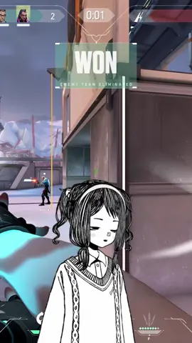 when you flame the wrong teammate #vtuber #vtuberclips #Valorant #otters #egirl
