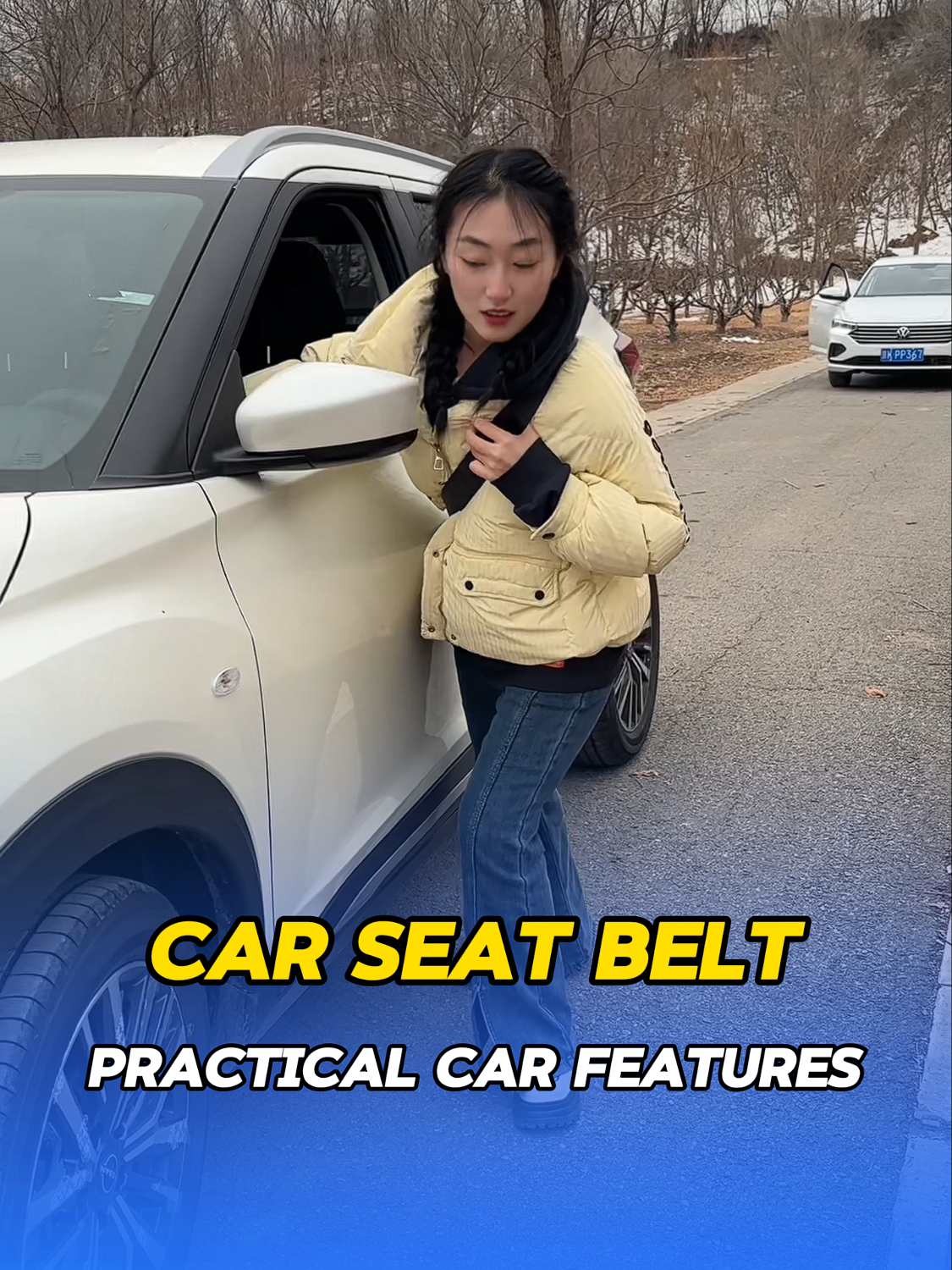 Practical functions of car seat belts #skill#carsafety#parking#car#automobile#seatbelts