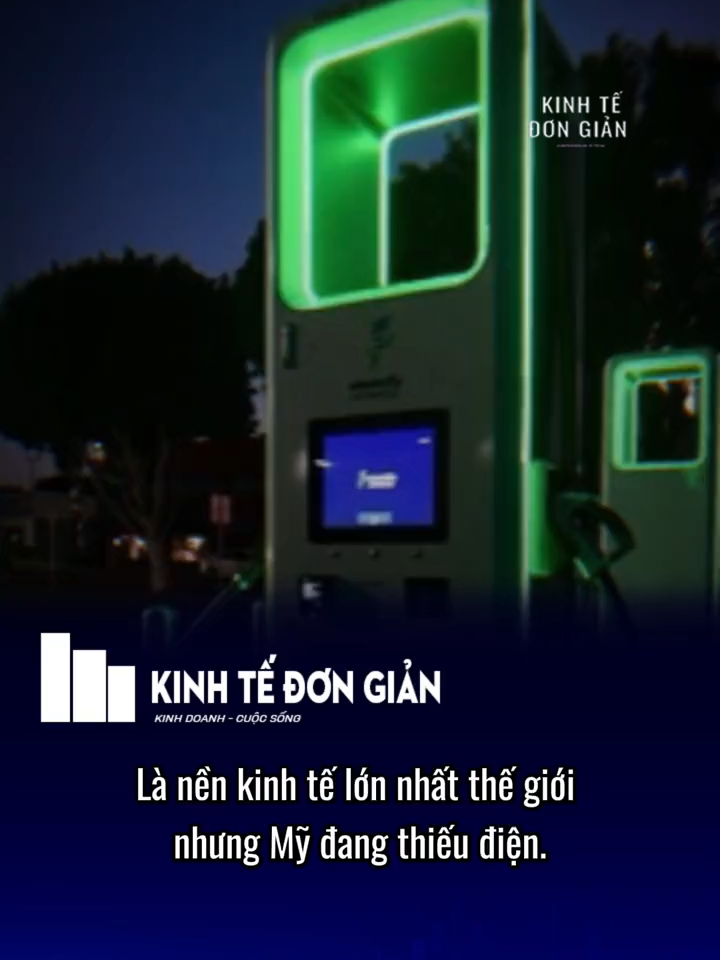 Là nền kinh tế lớn nhất thế giới nhưng Mỹ đang thiếu điện. #kinhtedongian #mcs