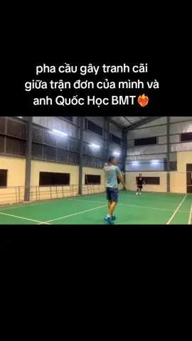 Sự chủ quan của đối thủ chuyển thành may mắn cho bản thân 🍀@Quốc Học Badminton #xh #badminton #cầulông #caulong #xuhuongtiktok 