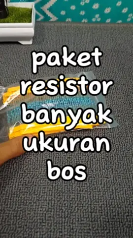 paket resistor 1/4watt banyak ukuran bos #resistor 