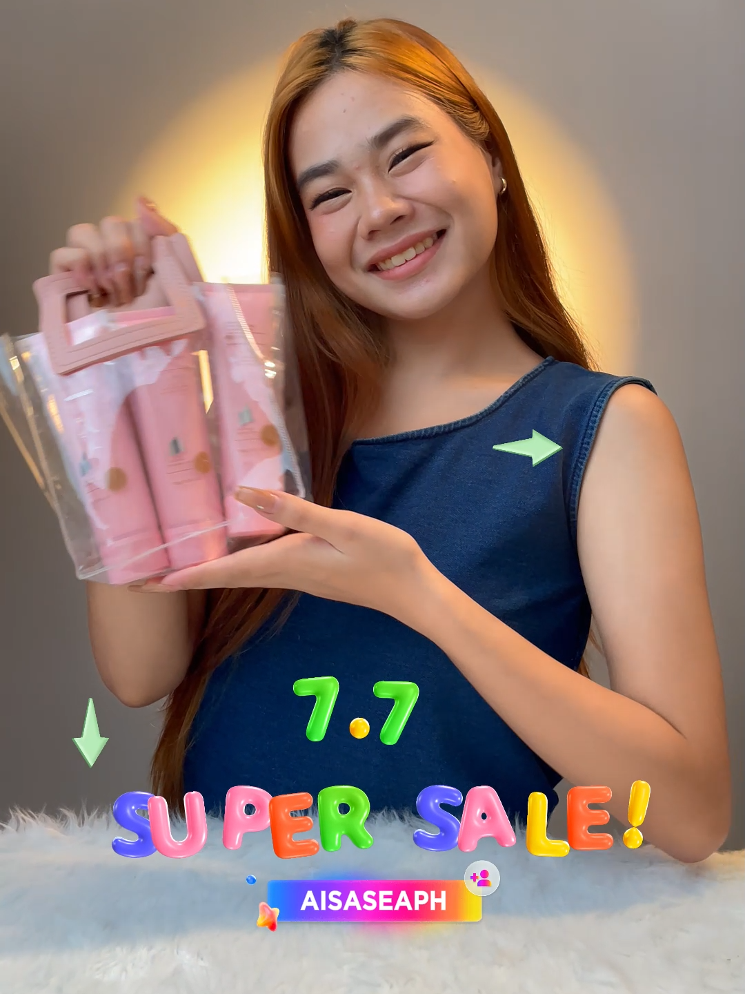 Don't miss out on our 7.7 Sale! 🌟 Enjoy up to 50% off on your favorite Aisasea products. Shop now and glow up! ✨ #77Sale #AisaseaDeals #BeautySavings #SkincareEssentials #ShopSmart #TikTokShop77na