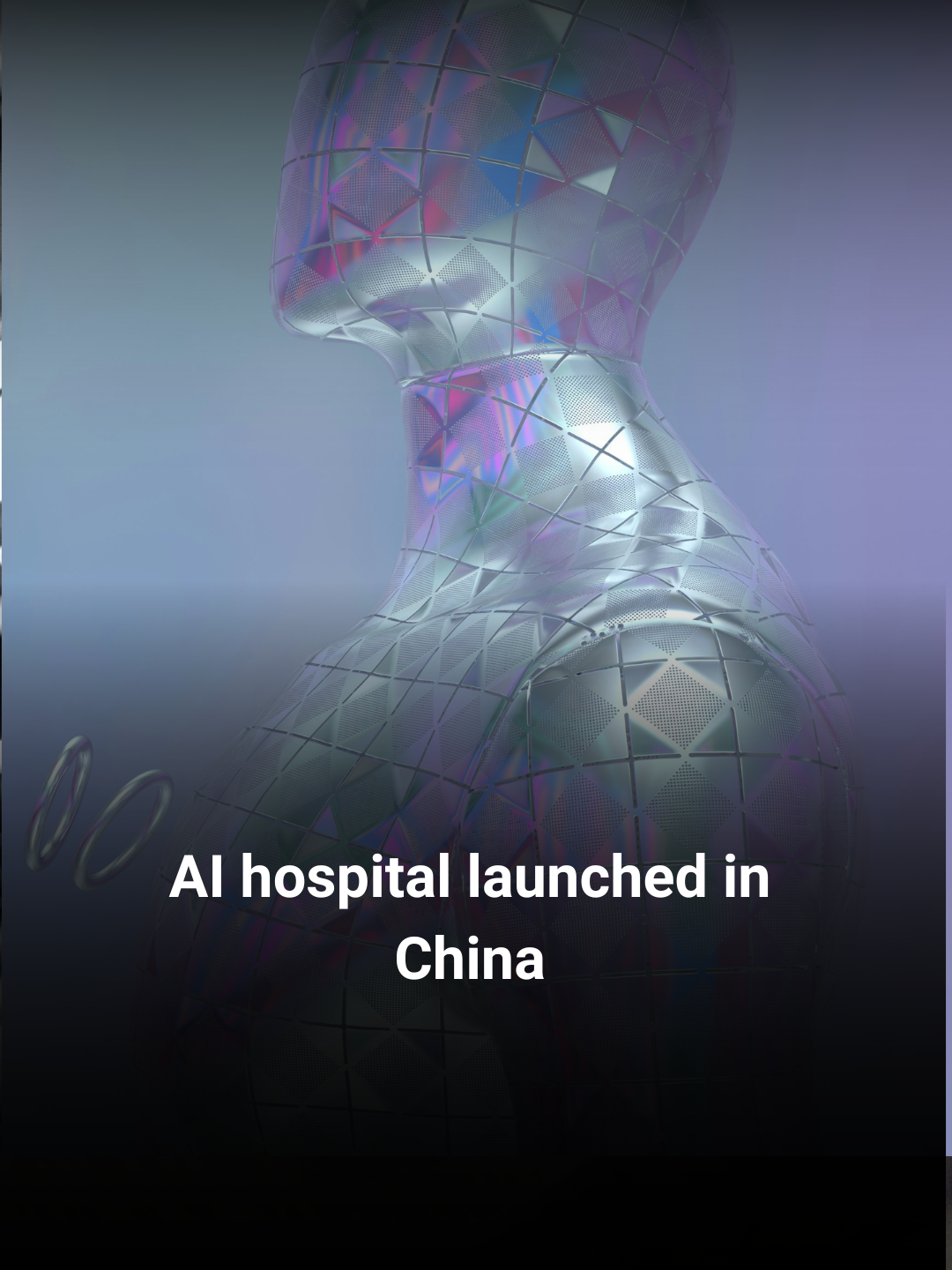 AI hospital launched in China #AI #healthtech #technology