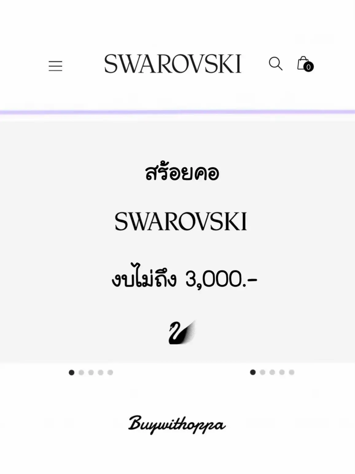 💖🌴✨🍒#swarovski #swarovskijewelry #สร้อยคอ #ของขวัญให้แฟน #สร้อยคอ 