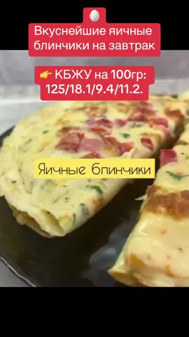 🥚Вкуснейшие яичные блинчики July 05, 2024 Ингредиенты: 4 яйца 150 мл молока 100 гр муки 1 помидор Зелень по вкусу Соль Перец Сыр твердый 150 гр Растительное масло для жарки Приготовление: Все ингредиенты смешать, помидор и зелень нарезать мелко. Выпекать на небольшом количестве растительного масла по 2-3 минуты с одной стороны, затем перевернуть, выложить на половину сыр, накрыть второй половиной и подрумянить.